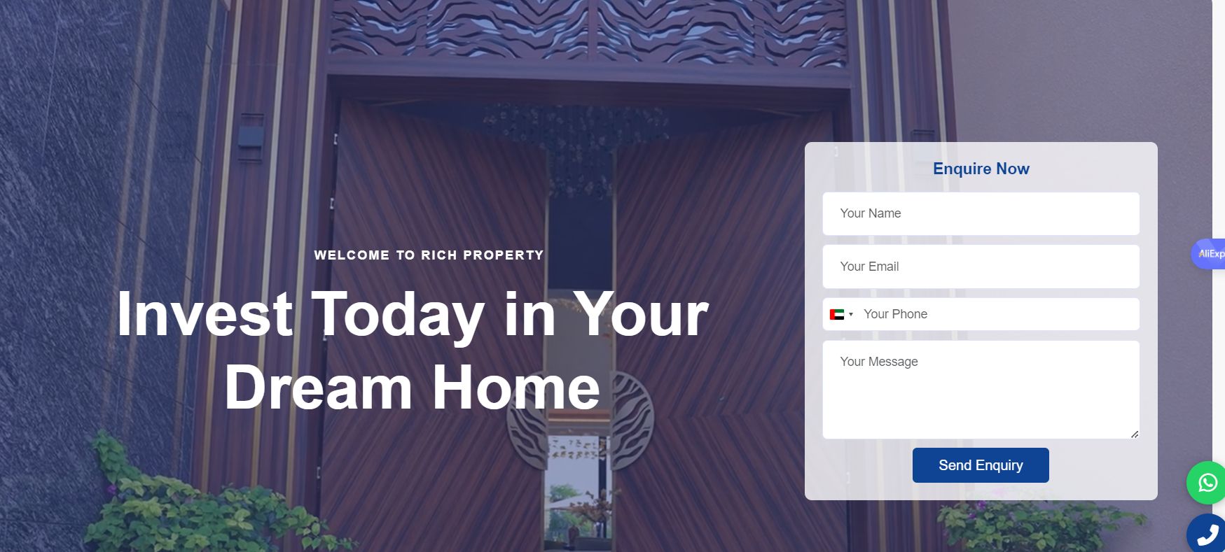 Rich Property Real Estate Website